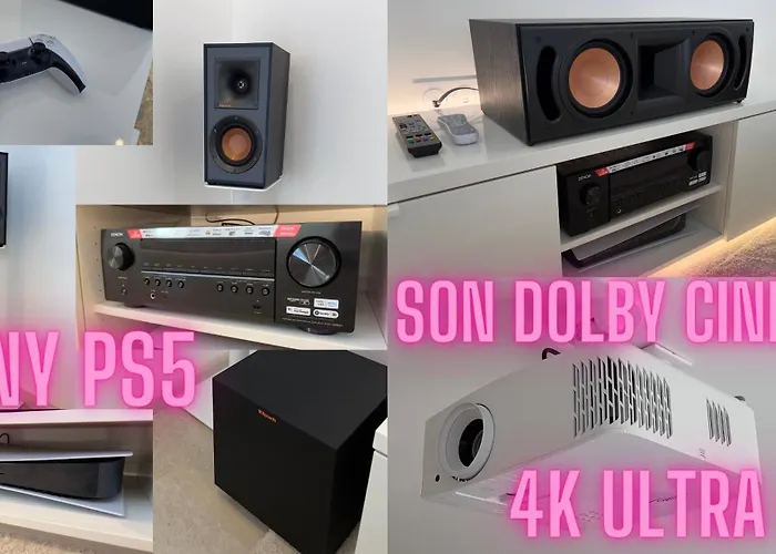 Ps5, Cinema & Jacuzzi - Skyline Luxe