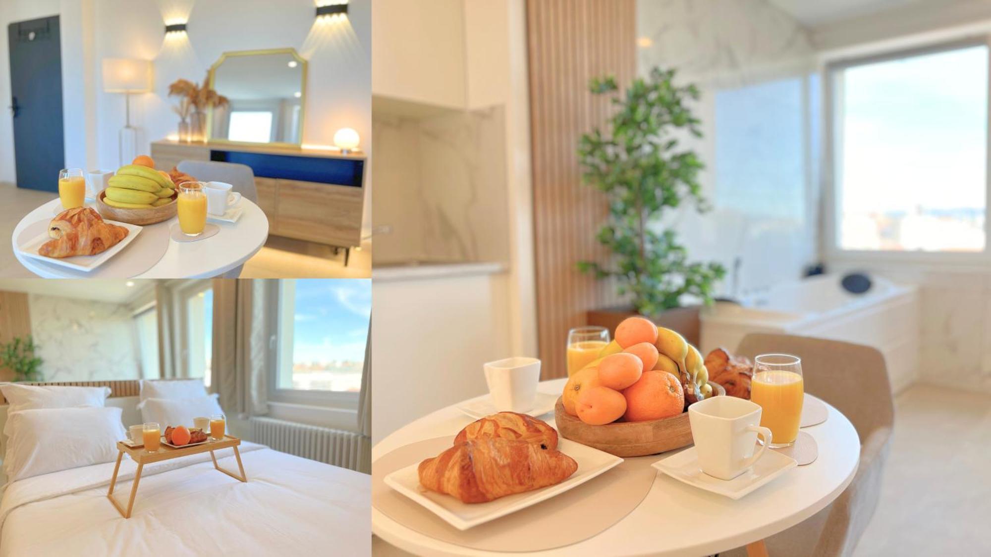 Apartment Ps5, Cinema & Jacuzzi - Skyline Luxe Saint-Etienne (Loire)